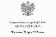 Treść listu Prezydenta RP