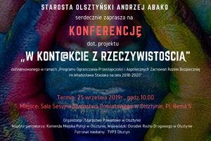 Zdjęcie przedstawia zaproszenie na konferencje