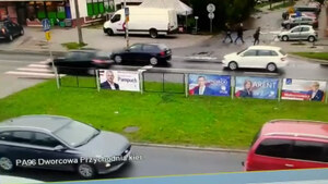 Zdjęcie przedstawia zrzut ekrany z monitoringu