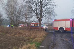 Zdjęcie przedstawia akcję ratowniczą.