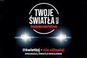 Zdjęcie przedstawia logo akcji Twoje Światło - Nasze bezpieczeństwo.