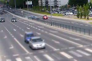 Zdjęcie przedstawia zrzut ekranu z monitoringu.