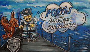 Grafika z Pokoju Małego Policjanta