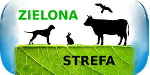 Zdjęcie przedstawia logo akcji "Zielona strefa".