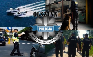policjanci z Warmii i Mazur