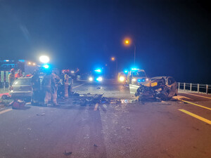 Wypadek drogowy na S 16