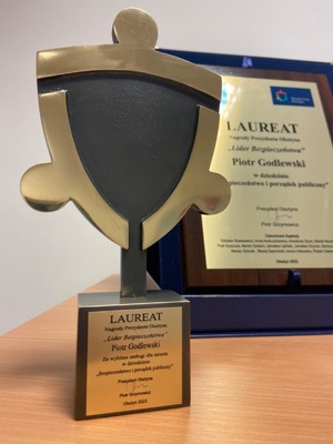 NAGRODA ,,LIDER BEZPIECZEŃSTWA"
