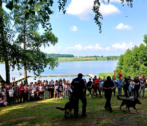 ,,Bezpieczne wakacje w powiecie olsztyńskim&quot; m. Barczewo - plaża Zalesie