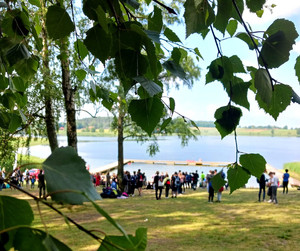 ,,Bezpieczne wakacje w powiecie olsztyńskim&quot; m. Barczewo- plaża Zalesie