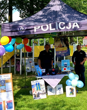 ,,Bezpieczne wakacje w powiecie olsztyńskim,,  plaża w m. Swodobna - Dobre Miasto