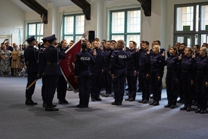 Ślubowanie policjantów