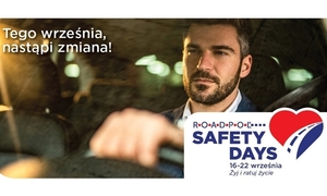Zdjęcie przedstawia plakat akcji - ROADPOL Safety Days – Żyj i ratuj życie
