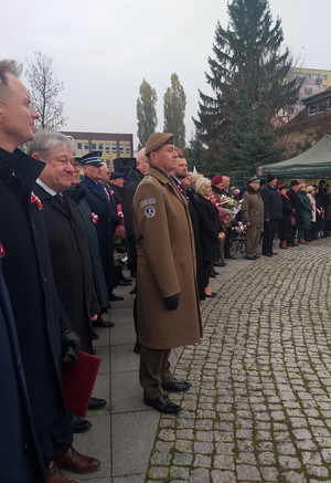 Uczestnicy Wojewódzkich Obchodów Narodowego Święta Niepodległości