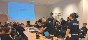 Szkolenie na temat współczesnego kontekstu i wymiaru etyki zawodowej Policjanta oraz kultury uczciwości i zagrożenia korupcją.