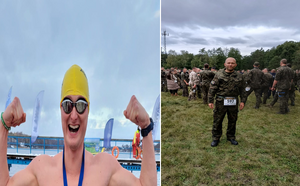 Zdjęcie przedstawia pasję funkcjonariuszy.