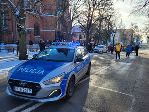 Zabezpieczenie przemarszów w dniu Święta Trzech Króli ulicami Olsztyna i powiatu olsztyńskiego