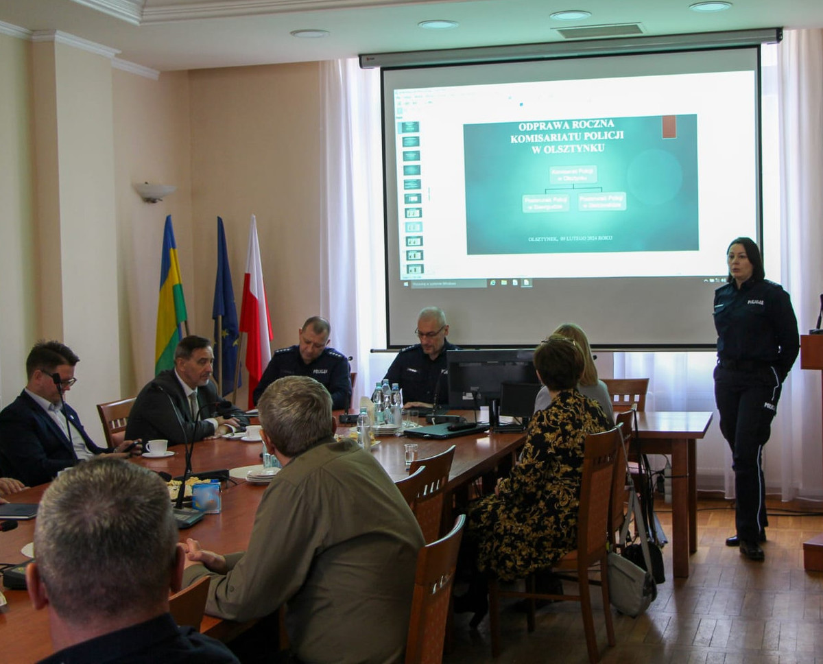 Odprawa Roczna Komisariatu Policji W Olsztynku Aktualności Komenda Miejska Policji W Olsztynie 2620